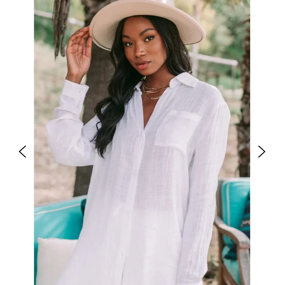 NWOT Linen top - Picture 1 of 3